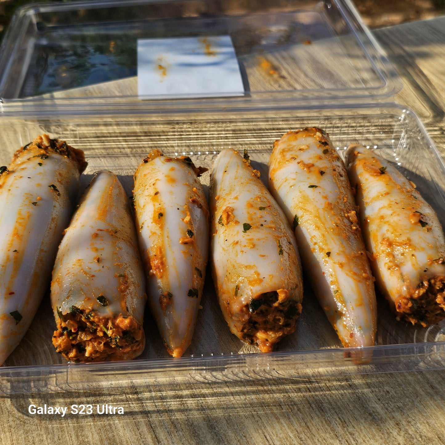 Calamar Farci 500G ( entre 2 et 6 Pcs selon le calibre )