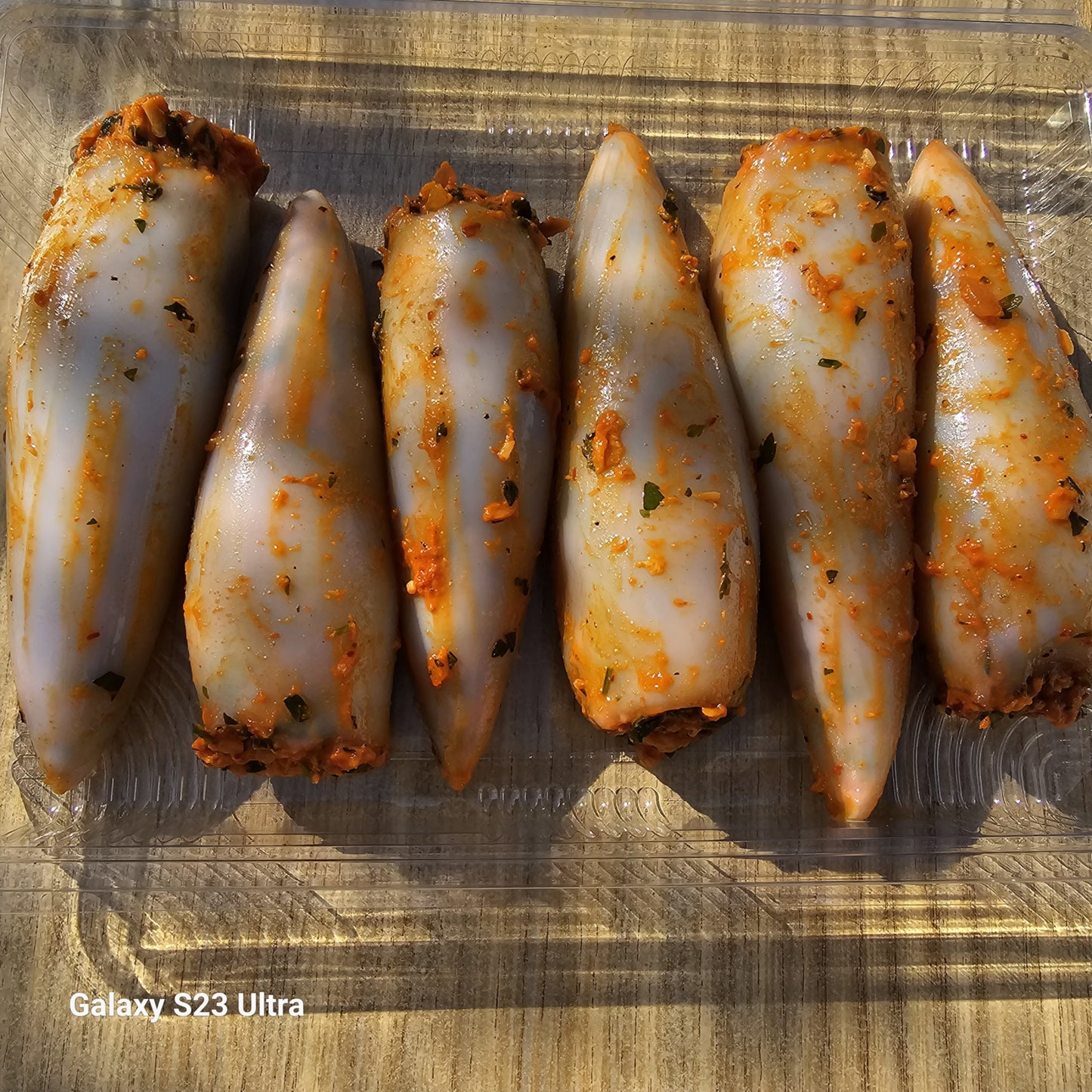 Calamar Farci 500G ( entre 2 et 6 Pcs selon le calibre )
